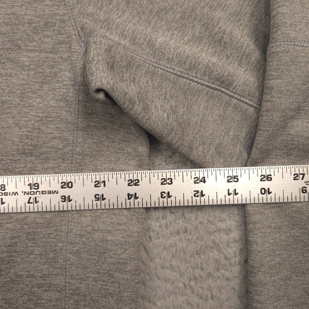 Nike Baseball Dri FIT Hoodie Men L Gray Fleece Pullover BQ8456 063 - Picture 5 of 12